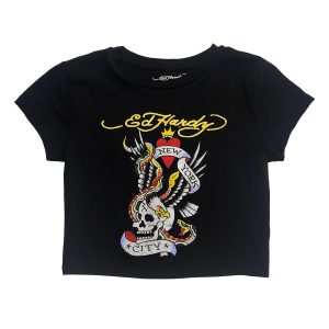 NYC Skull Baby Tee