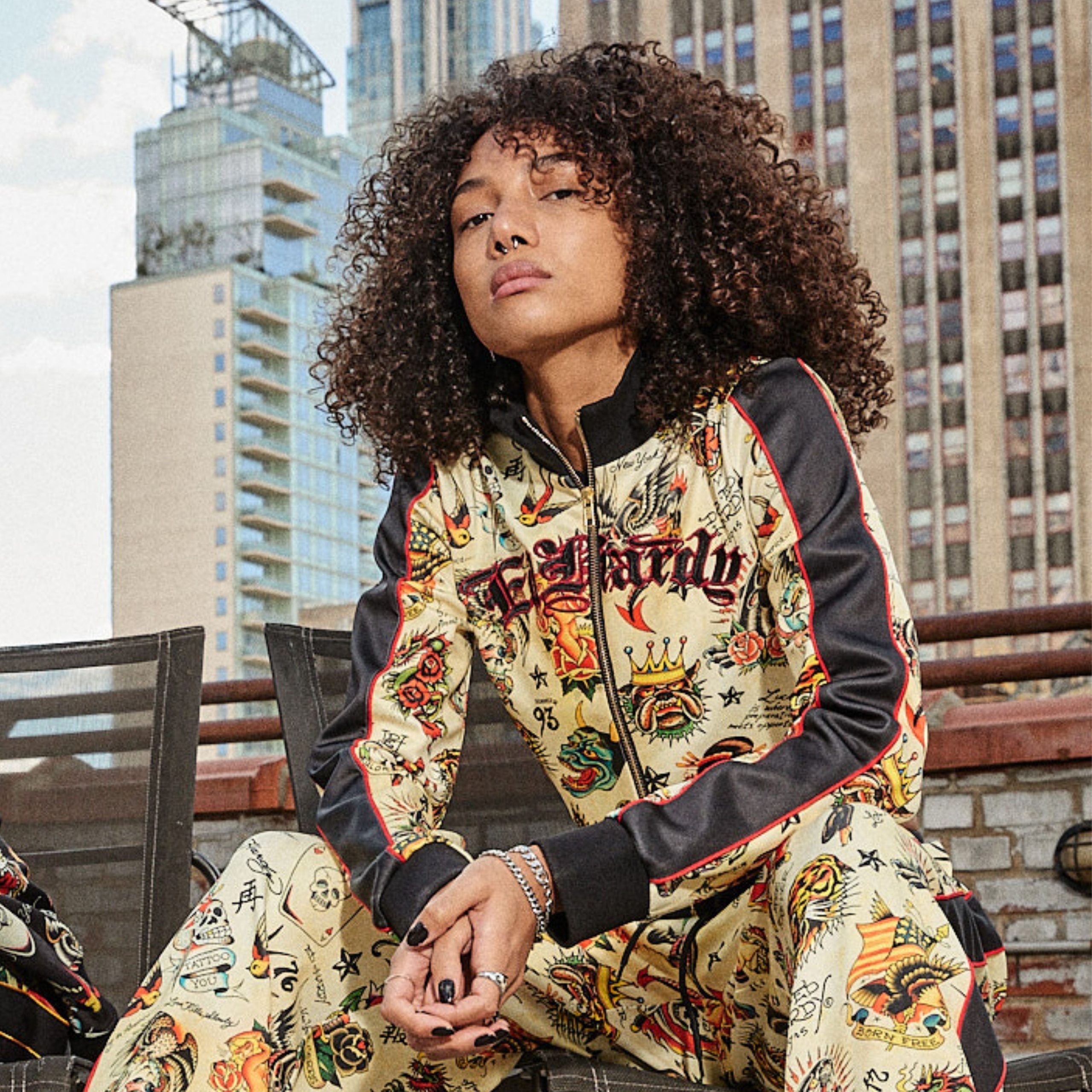 Shrunken Flashboard Multi Track Jacket - Image 2